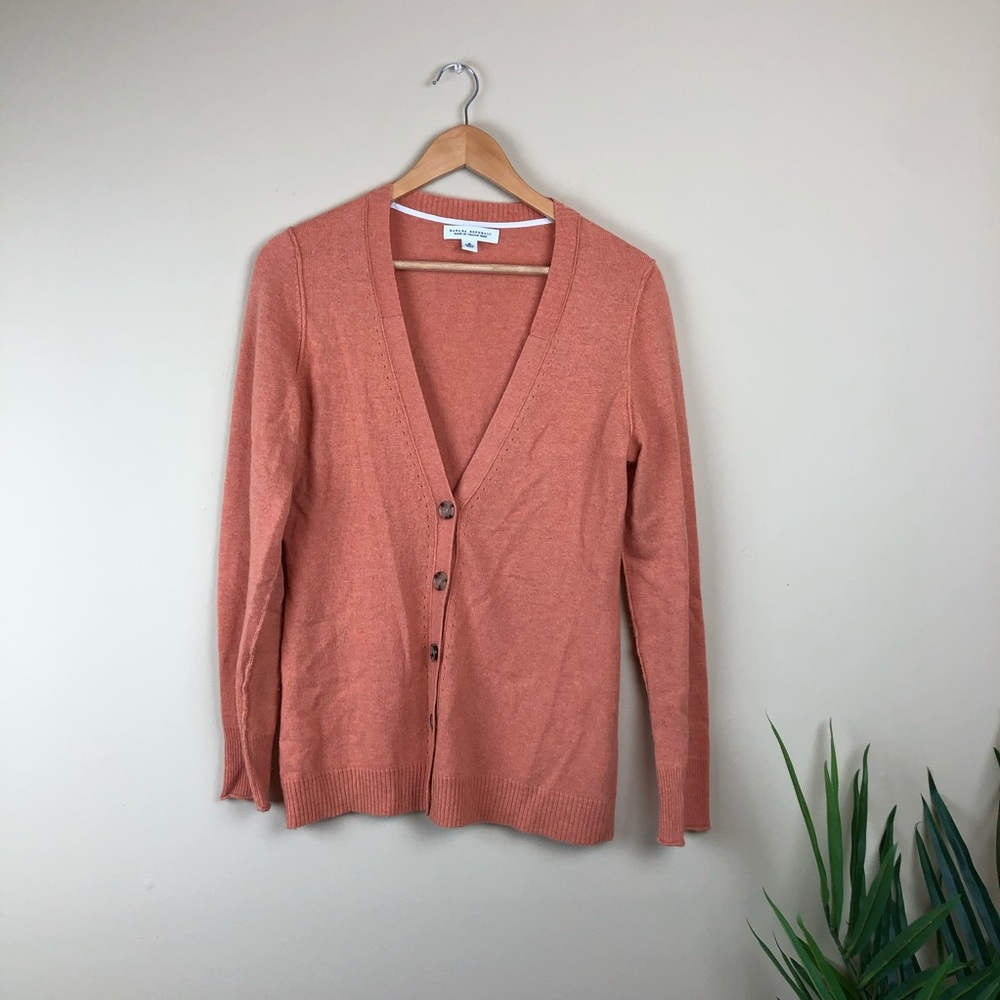 Burnt-Orange Cardigan